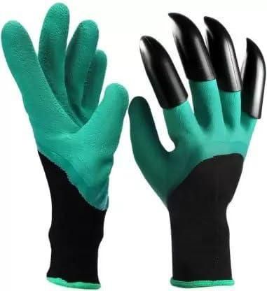 🧤 Waterproof Gardening Gloves with Built-in Claws