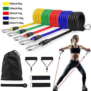 🏋️11-in-1 Resistance Tube Set