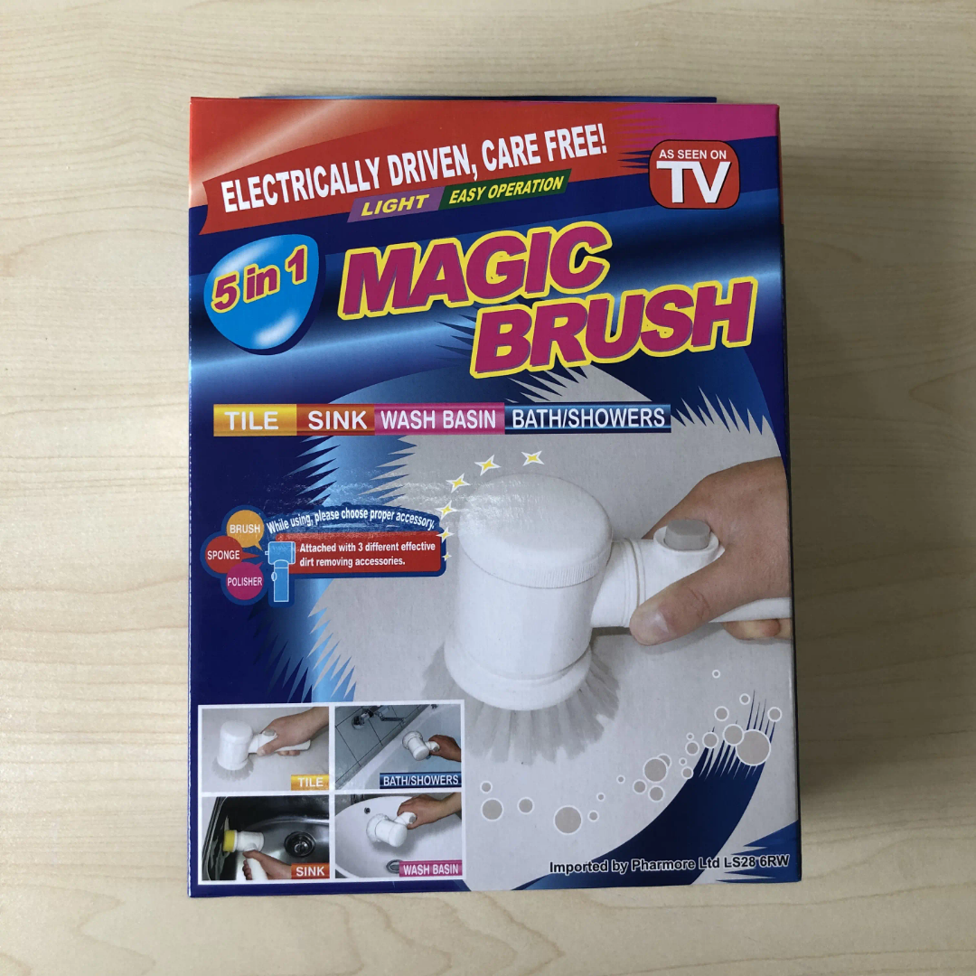 5-in-1 Electric Magic Cleaning Brush – The Ultimate Cleaning Tool