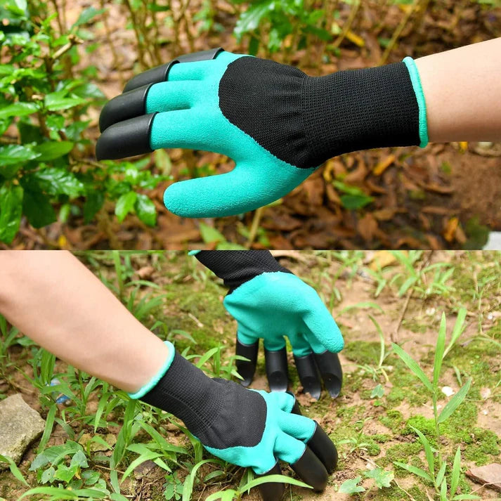 🧤 Waterproof Gardening Gloves with Built-in Claws