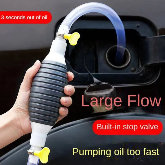 Manual Fuel Hand Pump Transfer Kit (Portable & Easy to Use)