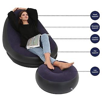 AirLounge™ Inflatable Sofa Chair with Footrest – Comfy & Portable