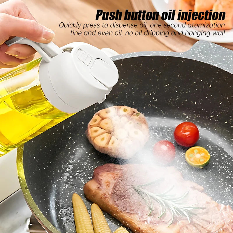 2 in 1 Oil Dispenser Spray Bottle