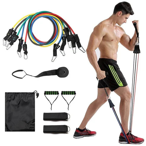 🏋️11-in-1 Resistance Tube Set