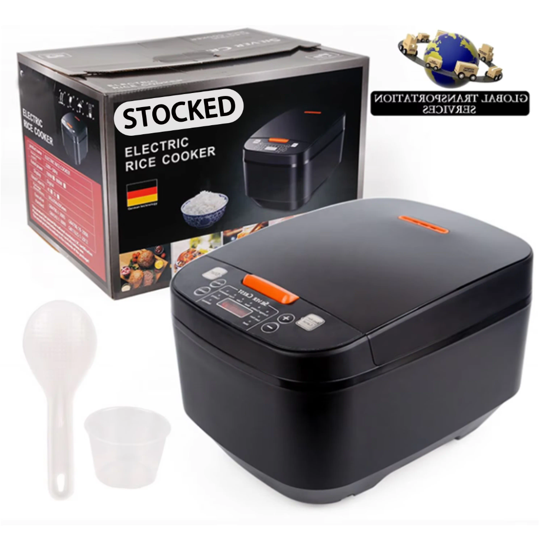 Silver Crest Electric Rice Cooker – 5L Multi-Function