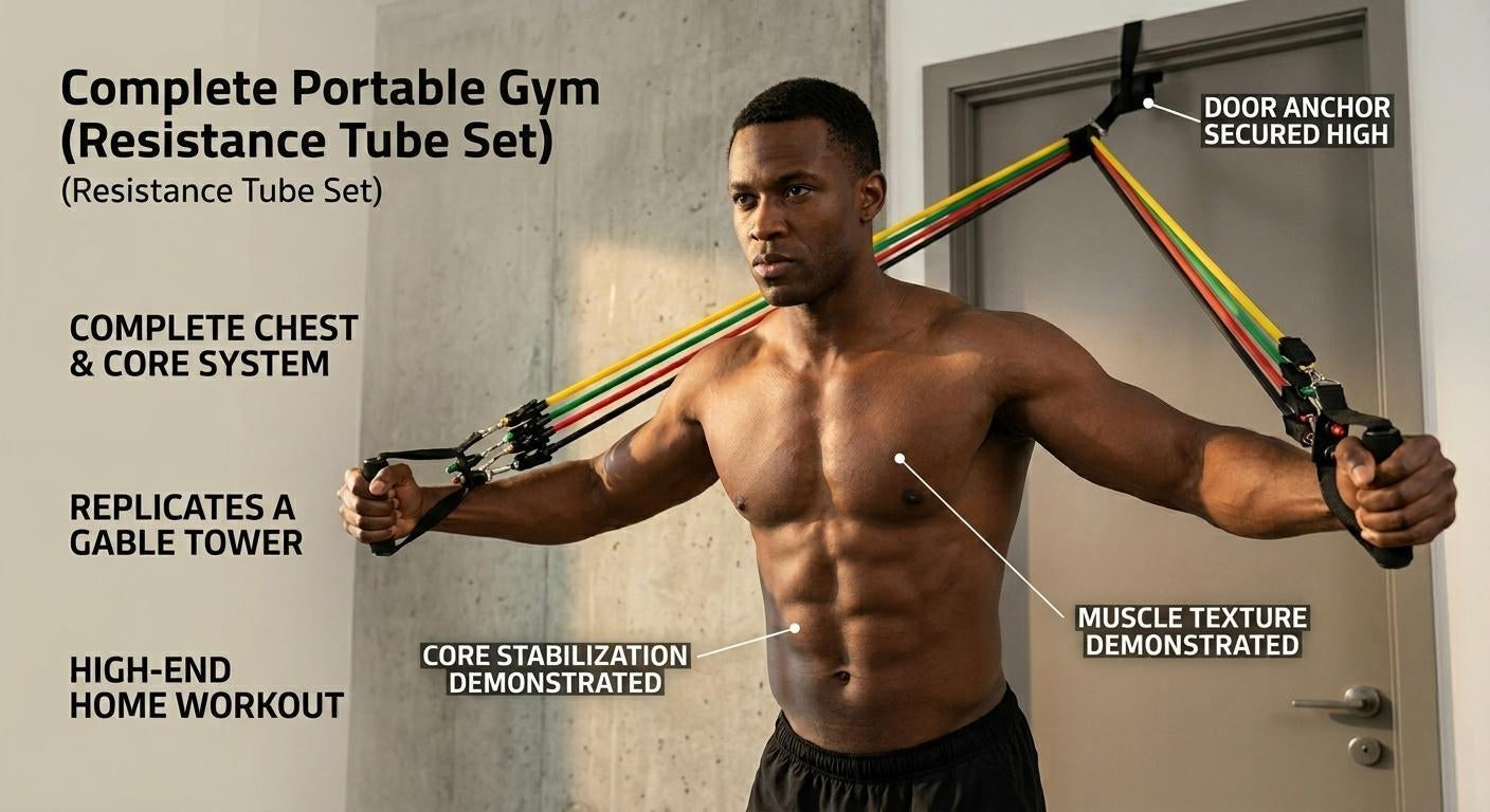 🏋️11-in-1 Resistance Tube Set