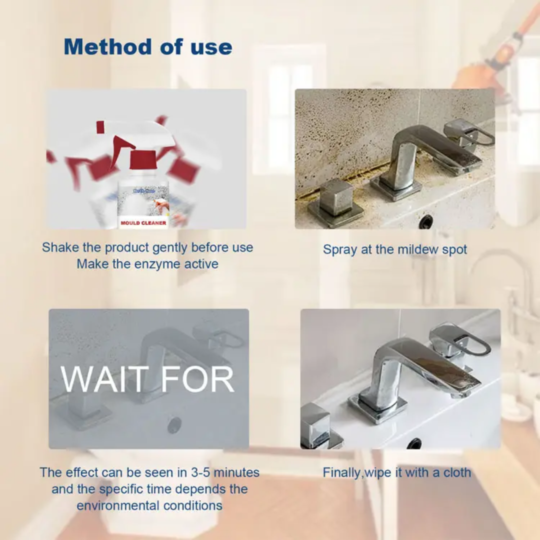 Mildew Cleaner Foam – Powerful & Safe Mould Removal Solution